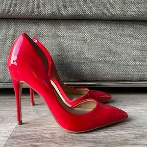 steve madden red heels